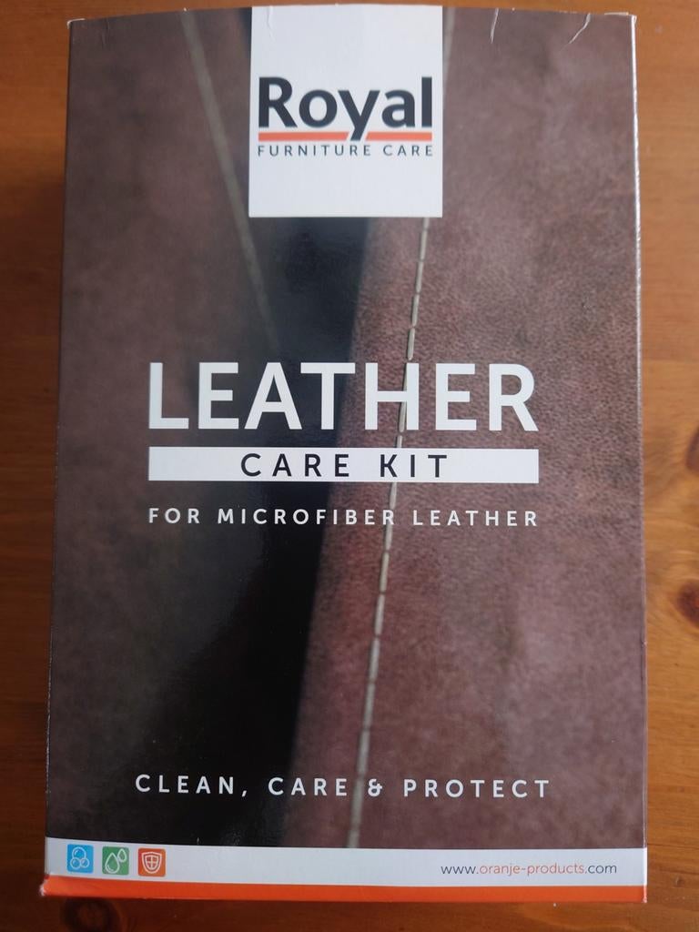 Royal Leather Care Kit voor Microfiber Leer, Huis en Inrichting, Ophalen of Verzenden, Nieuw