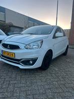 Mitsubishi Space Star 1.0 |2017|AIRCO| APK |NAP| EL. RAMEN, Voorwielaandrijving, Stof, Zwart, Wit