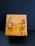 Vlinder doosje hout, Ophalen of Verzenden