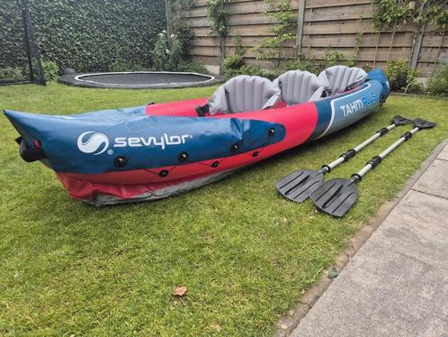 Opblaasbare kano 3 personen, Watersport en Boten, Kano's, Zo goed als nieuw, Overige typen, Twee personen, Ophalen
