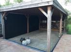 Douglas palen 20x20cm & schoren 10x10cm – herbruikbaar hout, Tuin en Terras, Palen, Balken en Planken, Ophalen, Gebruikt, 180 tot 250 cm