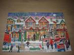 Kerstpuzzel Ravensburger KERTMIS OP HET PLEIN 1000 st., Ophalen of Verzenden, 500 t/m 1500 stukjes, Zo goed als nieuw, Legpuzzel