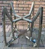 Chroom Onderstel voor Kamado Grill (Black Bastard,Green Egg), Tuin en Terras, Houtskoolbarbecues, Ophalen of Verzenden, Zo goed als nieuw