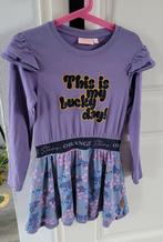 Orange Stars jurk maat 116, Kinderen en Baby's, Kinderkleding | Maat 116, Ophalen of Verzenden, Zo goed als nieuw, Orange stars