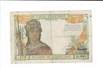 Frans Indochina, 5 piastres 1932-1939, Verzenden, Zuidoost-Azië