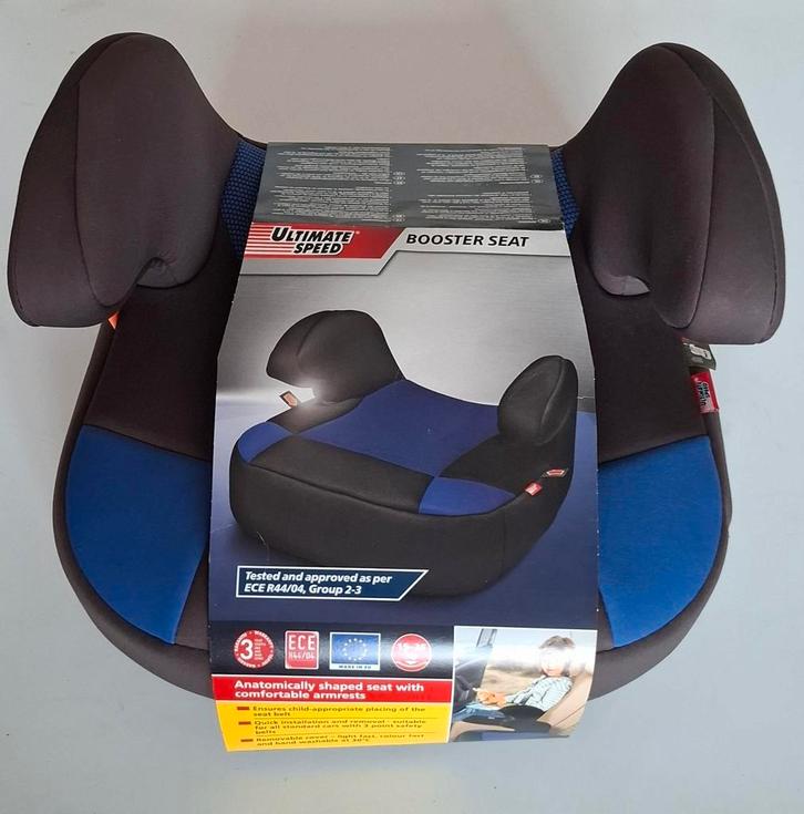 Ultimate Speed Zitverhoger - Autostoel, Kinderen en Baby's, Autostoeltjes, Zo goed als nieuw, Overige merken, 15 t/m 36 kg, Autogordel