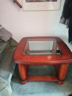 Notenhouten Salontafel, Ophalen, Minder dan 50 cm, Gebruikt, 100 tot 150 cm