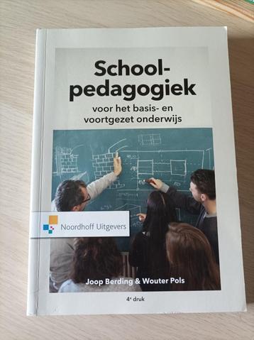 Schoolpedagogiek (4e druk) beschikbaar voor biedingen