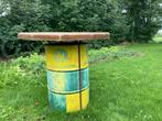 Statafel (John Deere vat), Ophalen, Gebruikt