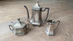 Antiek verzilverde theeset 1910, Ophalen of Verzenden
