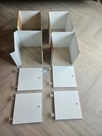 4x IKEA KALLAX Inzet met deur - Wit, Ophalen, Gebruikt