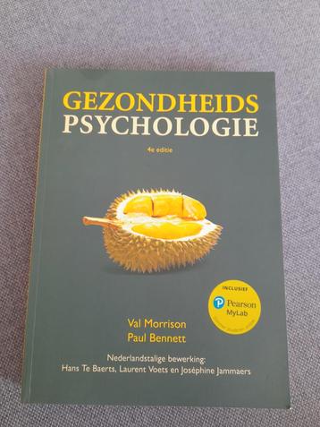 Gezondheidspsychologie - Nieuw! beschikbaar voor biedingen