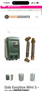 Dab esybox mini 3 hydrofoor stille grondwaterpomp, Ophalen, Zo goed als nieuw, Minder dan 150 ampère, Overige typen