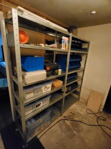 Stelling Meta opbergkast stellingkast. Zeer sterk! beschikbaar voor biedingen