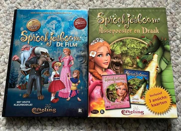 DVD’s De Sprookjesboom, Cd's en Dvd's, Dvd's | Kinderen en Jeugd, Zo goed als nieuw, Film, Avontuur, Alle leeftijden, Ophalen of Verzenden