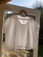 witte boxy linnen top Privatsachen mt one size M, Wit, Korte mouw, Privatsachen, Gedragen