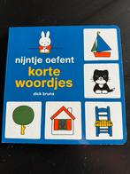 Nijntje oefent korte woordjes - nieuw!, Fictie algemeen, Nieuw, Ophalen of Verzenden, Dick Bruna