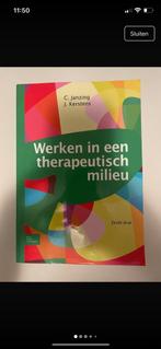 Boek: Werken in een therapeutisch mileu, Boeken, Ophalen of Verzenden, Gelezen