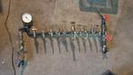 Vintage kapstok van koperen kranen unicum steampunk, Gebruikt, X, Minder dan 100 cm, Metaal