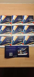 10 stuks coincard Songfestival, Ophalen of Verzenden