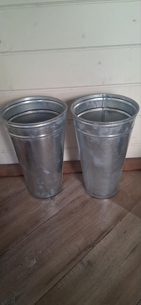 Bloemen emmers, Ophalen, Rond, Aardewerk, Minder dan 40 cm