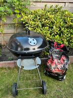 BBQ Barbecue Met nog wat kolen, Ophalen, Gebruikt