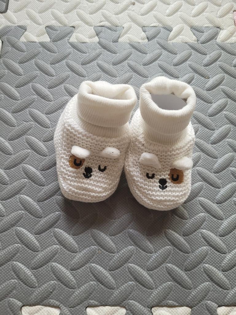 Newborn baby slofjes - Nieuwstaat, Slofjes, Jongetje of Meisje, Nieuw, Ophalen of Verzenden