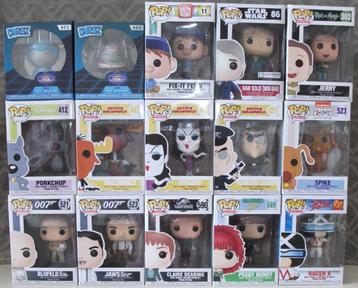 Collectie *** FUNKO POPS! *** 15 stuks beschikbaar voor biedingen