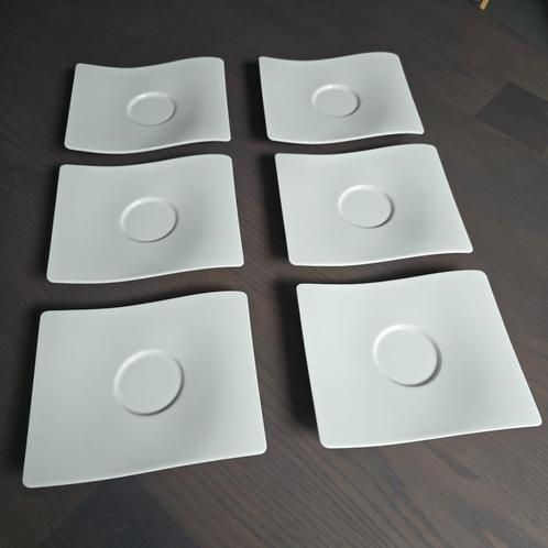 Villeroy & Boch New Wave Koffiekop Schotels 6 stuks, Huis en Inrichting, Keuken | Servies, Nieuw, Kop(pen) en/of Schotel(s), Overige stijlen