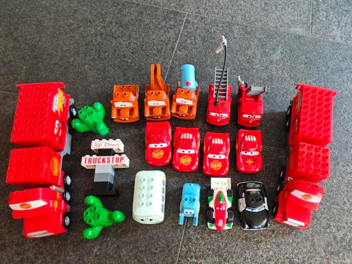 Heel veel cars auto s Duplo (van Lego), Kinderen en Baby's, Speelgoed | Duplo en Lego, Gebruikt, Duplo, Ophalen of Verzenden