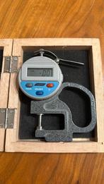 Digitale Hogetex diktemeter 0-10mm Nauwkeurige meting mm/in, Ophalen of Verzenden, Gebruikt