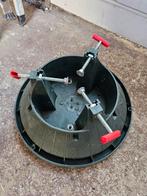 Kunsstof kerstboom voet., Ophalen