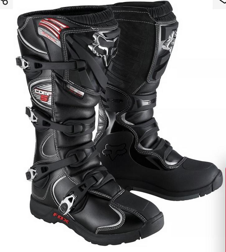 Fox Comp 5 Crosslaarzen maat 41, Motoren, Kleding | Motorkleding, Laarzen, Tweedehands, Ophalen of Verzenden
