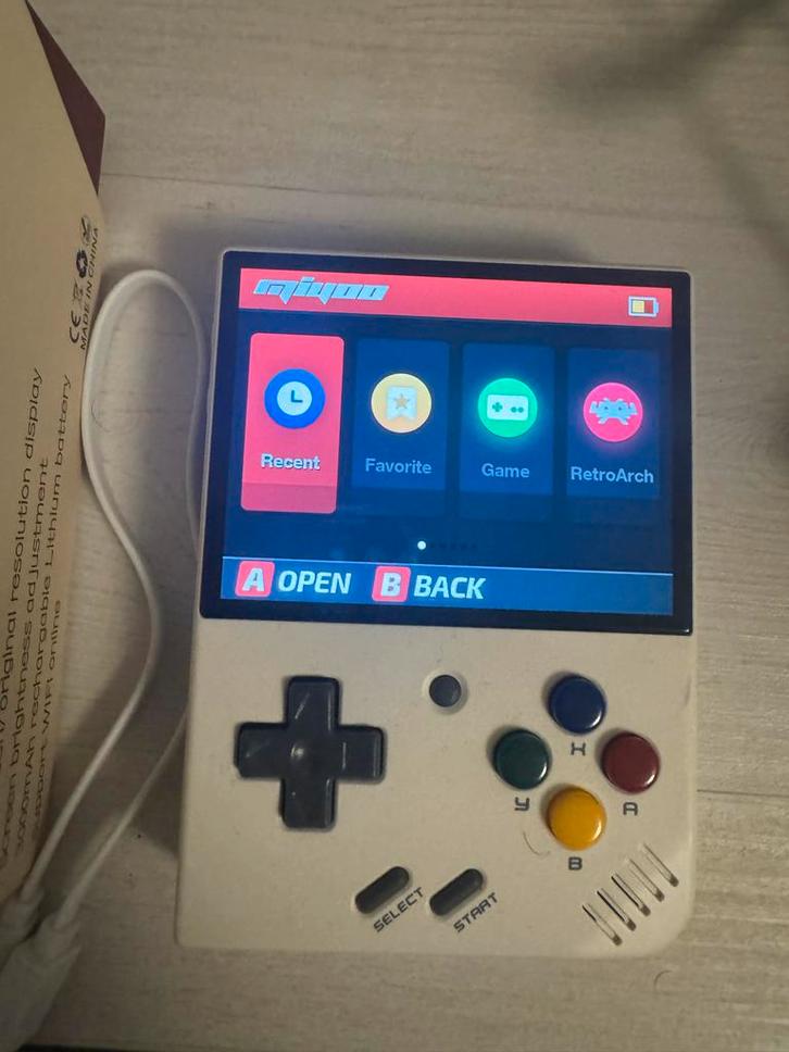 Miyoo Mini Retro Gaming Console - Draagbaar!, Spelcomputers en Games, Spelcomputers | Overige, Zo goed als nieuw, Ophalen