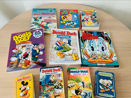 Donald Duck 10 boeken Pocket Dubbel Mini Winterboek Dagobert, Boeken, Strips | Comics, Gelezen, Meerdere comics, Europa, Ophalen of Verzenden