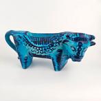 Zeldzaam! Carstens Tonnieshof blauwe koe aardewerk 22 cm, Ophalen of Verzenden