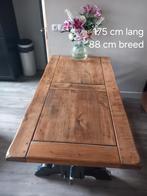 Kloostertafel 4 pers, 200 cm of meer, Zo goed als nieuw, Rechthoekig, 50 tot 100 cm