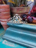 Oud kroontje met strassteentjes? +-15cm Miekje, Antiek en Kunst, Ophalen of Verzenden