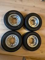 4x190 10 inch velgen alumium Fiat 500 oldtimer, Ophalen, Gebruikt, Zomerbanden, Velg(en)