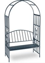 Pergola Barile met bank 205x114x55 cm zwart, Ophalen, Nieuw, Babijhandel@gmail.com, Babij