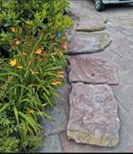 De ALLERGROOTSTE RODE flagstones van marktplaats! Flagstone, Tuin en Terras, Grind, Keien en Split, Ophalen, Overige typen, Zo goed als nieuw