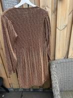 Gouden Feestjurk Maat L/XL, Kleding | Dames, Jurken, Bruin, Maat 42/44 (L), Ophalen of Verzenden, Zo goed als nieuw