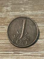 1cent 1952 Juliana, Postzegels en Munten, Munten | Nederland, Ophalen of Verzenden, Koningin Juliana, 1 cent, Losse munt