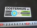 sticker nijeveeen oosterhuis loonbedrijf landschapswerk aann, Ophalen, Zo goed als nieuw