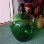 grote oude mond geblazen gistfles buikmodel, Ophalen