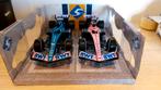 Alpine A523 2023 launch livery set 1:18 Solido, Hobby en Vrije tijd, Modelauto's | 1:18, Ophalen of Verzenden, Zo goed als nieuw