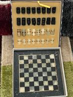 Antiek Schaakspel Marmer/Onyx, Antiek en Kunst, Ophalen of Verzenden