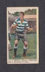 Voetbalplaatje J. v.d. Broek Xerxes Rotterdam Jaren 30., Ophalen of Verzenden, Zo goed als nieuw
