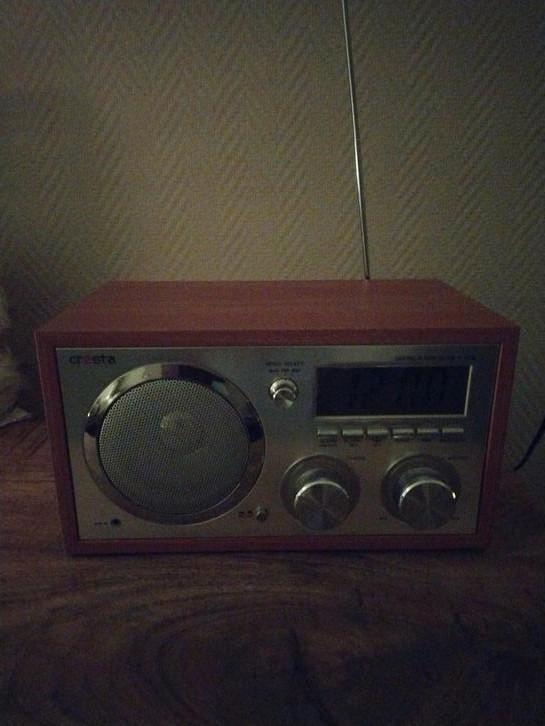 Cresta Wekker/Radio., Audio, Tv en Foto, Radio's, Zo goed als nieuw, Radio, Ophalen of Verzenden