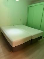 Tweepersoonsbed met matrassen, Ophalen, Tweepersoons, Zo goed als nieuw, 200 cm